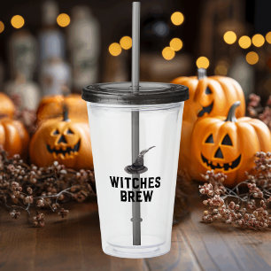 Witches Brew   HAPPY HALLOWEEN   Witches Hat Take Away Mugg