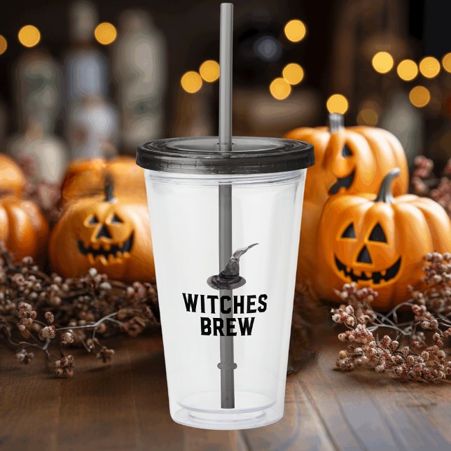 Witches Brew | HAPPY HALLOWEEN | Witches Hat Take Away Mugg (Skapare uppladdad)