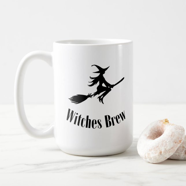 Witches Brew-kaffe mugg 15oz (Med munk)