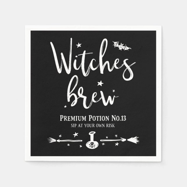 Witches Brew Pappersservett (Framsidan)