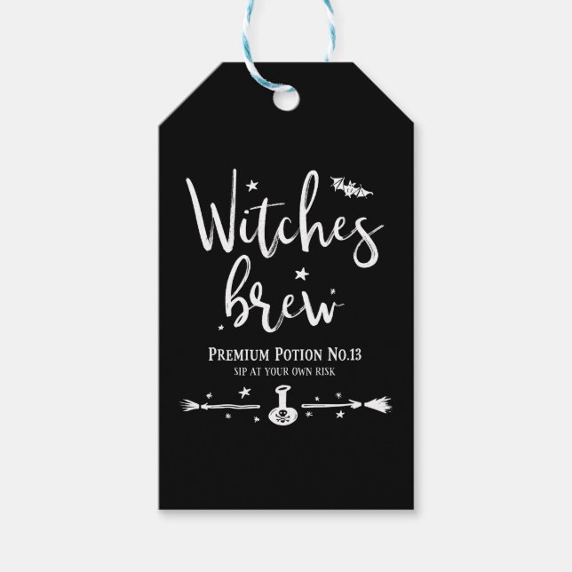 Witches Brew Presentetikett (Framsidan)