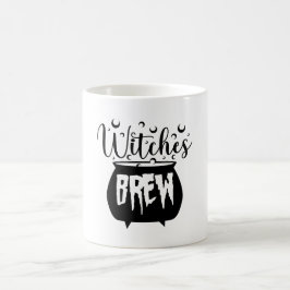 Witches Brew Spooky Halloween Coola Kaffemugg