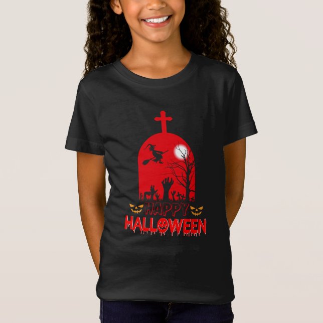 Witches Cemetery T Shirt (Framsida)