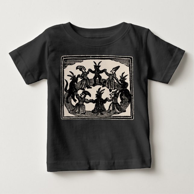 Witches Circle Dance Tee Shirt (Framsida)