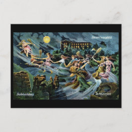 Witches Dance Walpurgis Nattvykort Vykort
