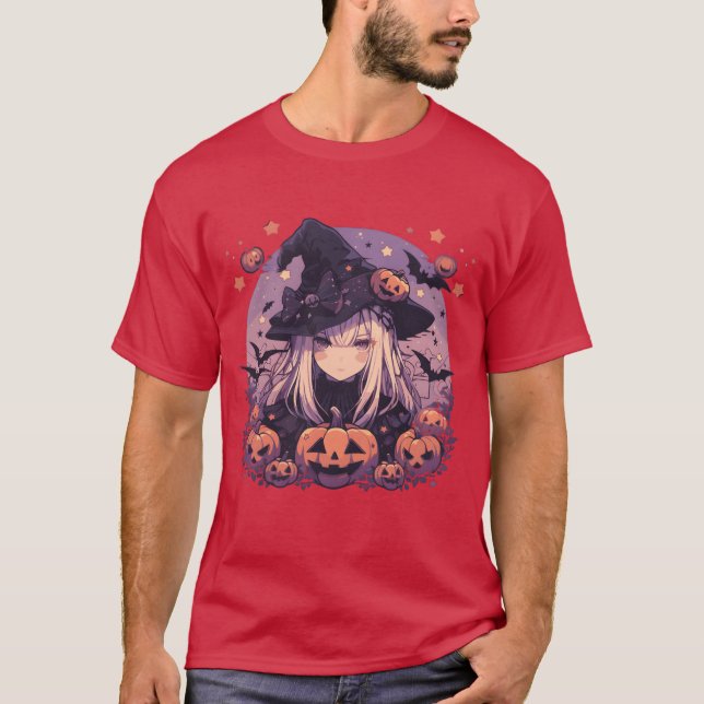 Witches Halloween Witch Pumpkin Halloween fest fu T Shirt (Framsida)