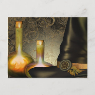 Witches Hat Vykort