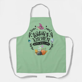 Witches Kitchen Magic Måltider och Kärlek Apron Gr