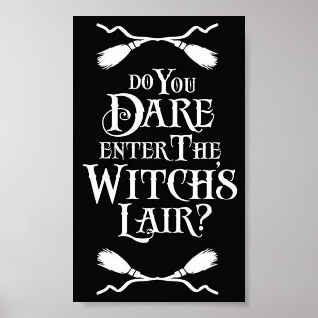 Witches Lair Poster (Framsidan)