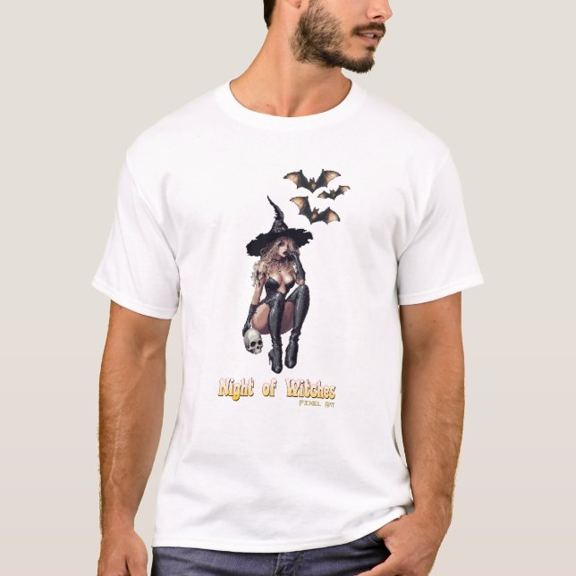 Witches-natten T Shirt (Framsida)