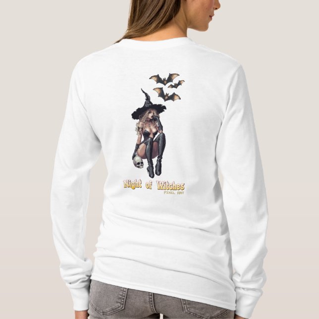 Witches-natten T Shirt (Baksida)