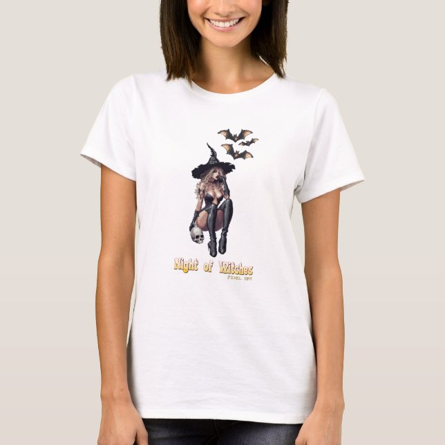 Witches-natten T Shirt (Framsida)