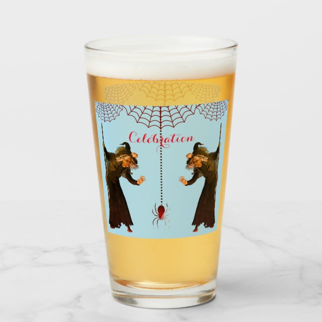 Witches Party Glaskopp (Baksida fylld)