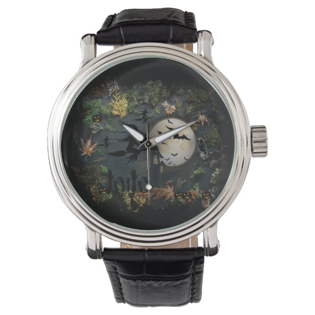 Witches Party Natt Armbandsur (Framsida)