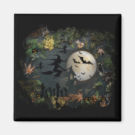 Witches Party Natt Magnet