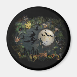 Witches Party Natt Magnet