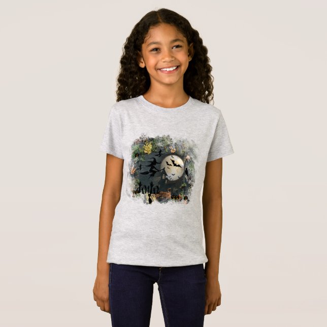 Witches party night t shirt (Hel framsida)