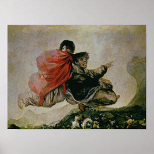 Witches' Sabbath, 1819-23 Poster