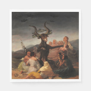 Witches Sabbath av Francisco de Goya Pappersservett