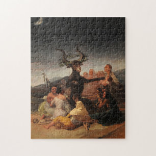 Witches Sabbath av Francisco de Goya Pussel