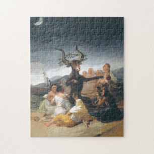 Witches Sabbath - Francisco de Goya (1797-1798) Pussel