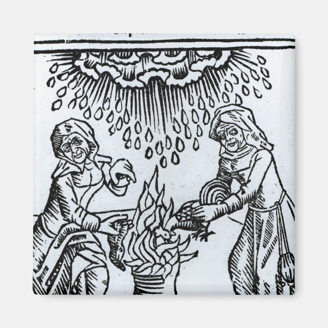 Witches Skapar en stavning, 1 489 Magnet (Framsidan)
