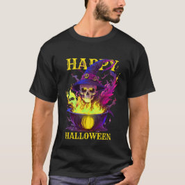 Witches Skull T Shirt