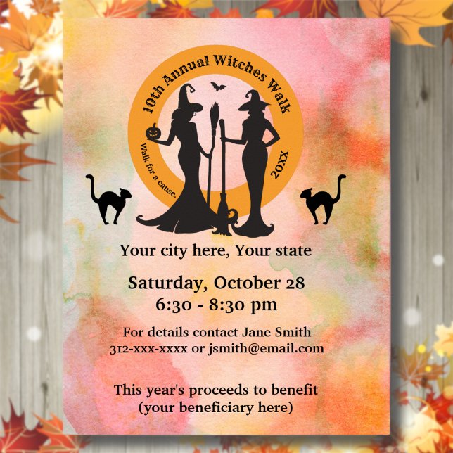 Witches Walk Event Promotional Poster (Skapare uppladdad)