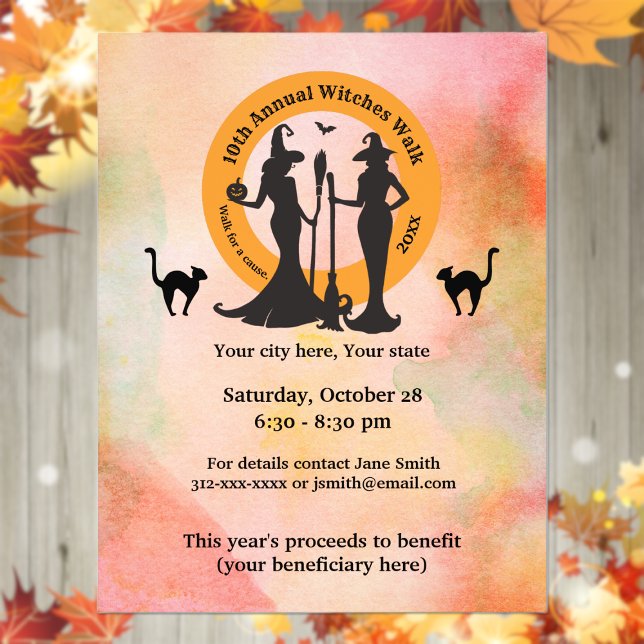 Witches Walk-händelse Reklamblad (Skapare uppladdad)