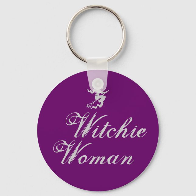 Witchie Woman Keychain Nyckelring (Framsida)