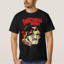 Witching Hour Comic Horror Halloween T Shirt
