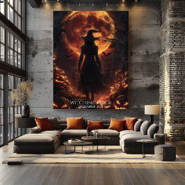 Witching Hour Halloween Poster