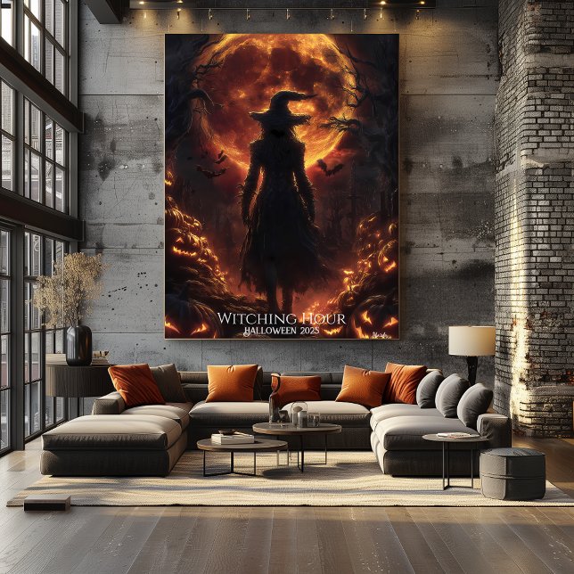 Witching Hour Halloween Poster (Skapare uppladdad)