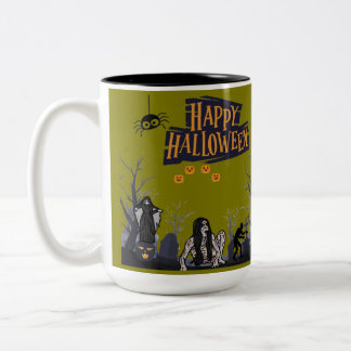 Witching Hour Whispers olive Två-Tonad Mugg