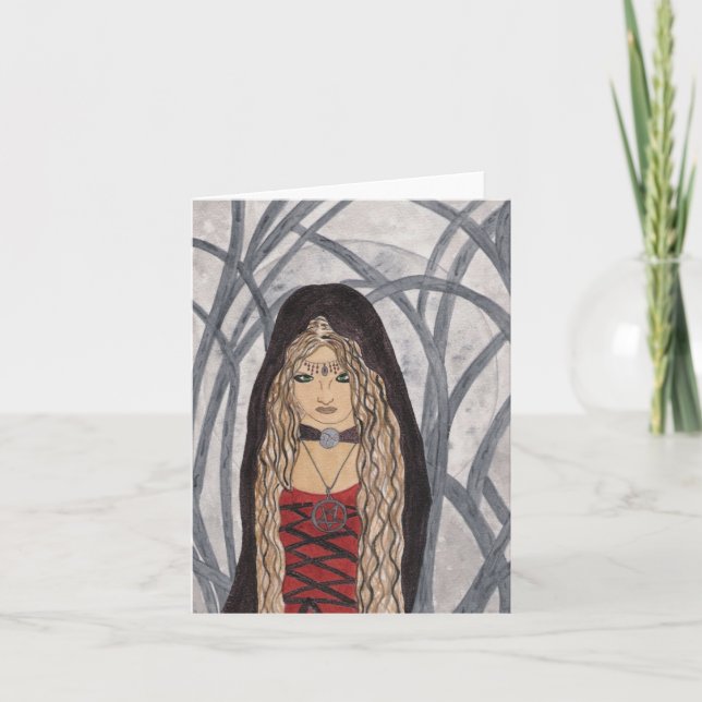 Witching timme Notecard Kort (Framsida)