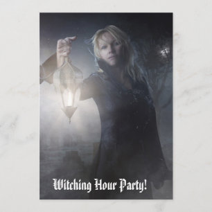 Witching timmepartyinbjudningar inbjudningar