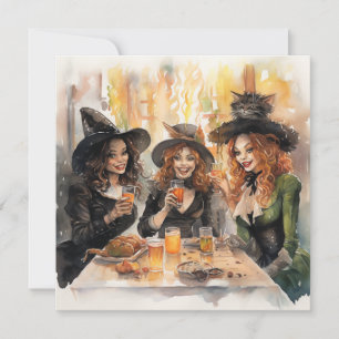 🔮 "Witch's Brew & Crew" 🍹 🔮 Inbjudningar