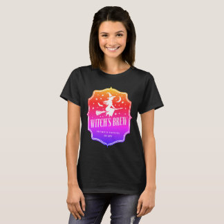 Witch's Brew Emblem i sunset färg T Shirt