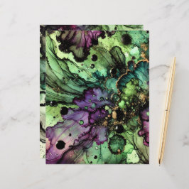 Witch's Brew Halloween Alcohol Bläck-skrapbok