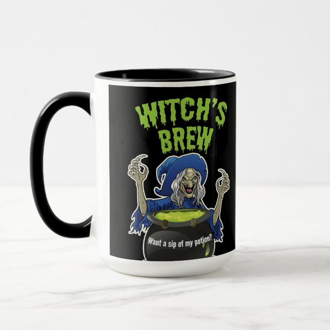 "Witch's Brew" Halloween Mugg (Vänster)