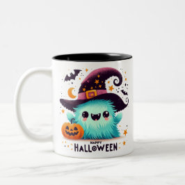Witch's Brew-Halloween Två-Tonad Mugg