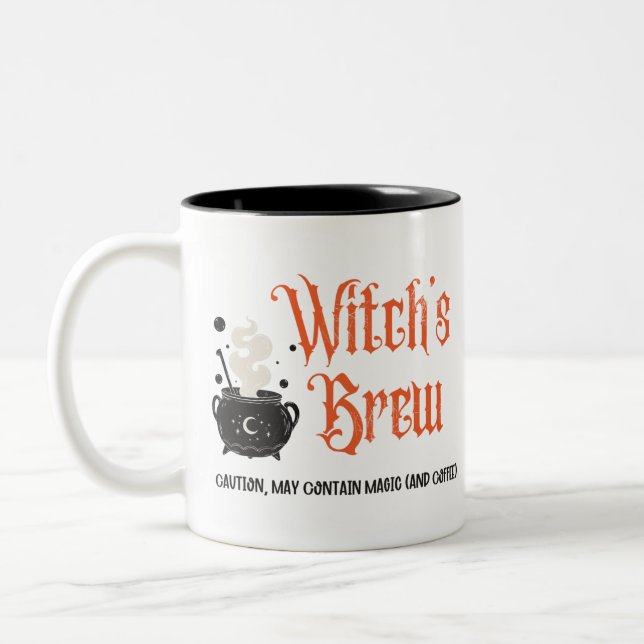 Witch's Brew Magic Coffee Mugg (Vänster)