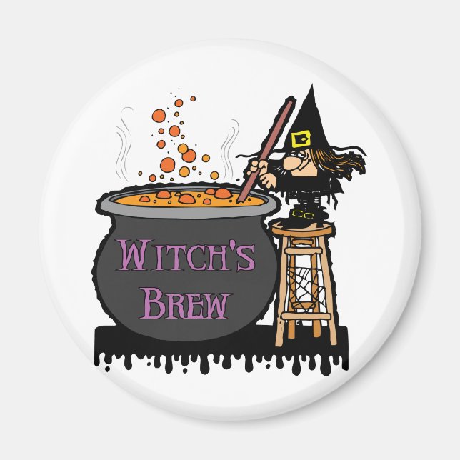 Witch's Brew Magnet (Framsidan)