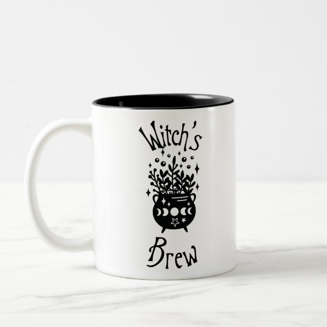 Witch's Brew Två-Tonad Mugg (Vänster)