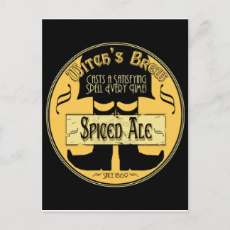 Witch's Brew Vykort