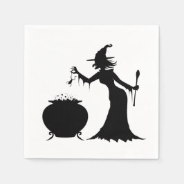 Witch's Cauldron Pappersservett