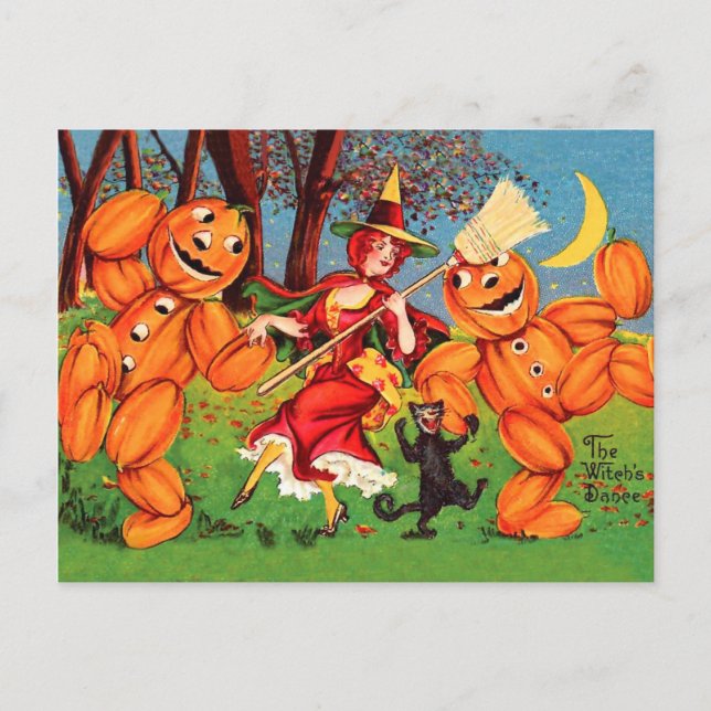Witch's Dance Vykort (Framsida)
