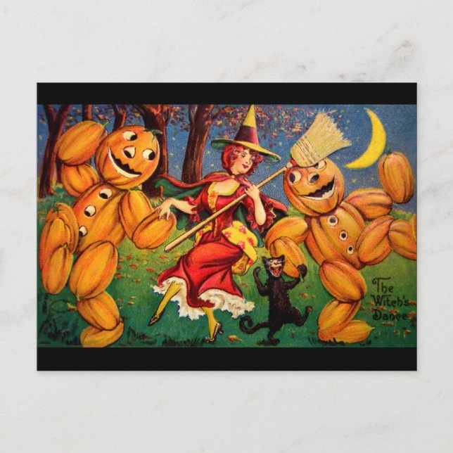 Witch's Dance Vykort (Framsida)