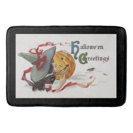 Witch's Kiss: en Jack o lantern på Halloween Badrumsmatta