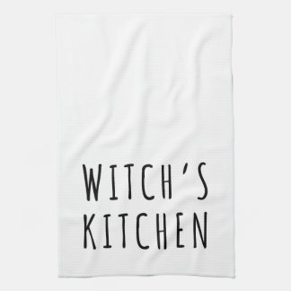 Witch's Kitchen White Kökshandduk